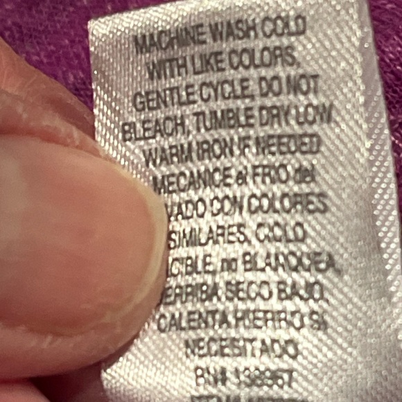 Earth Yoga Top size large. Pinkish purple - Picture 10 of 10